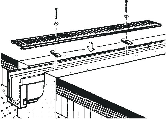 線(xiàn)性成品排水溝安裝07